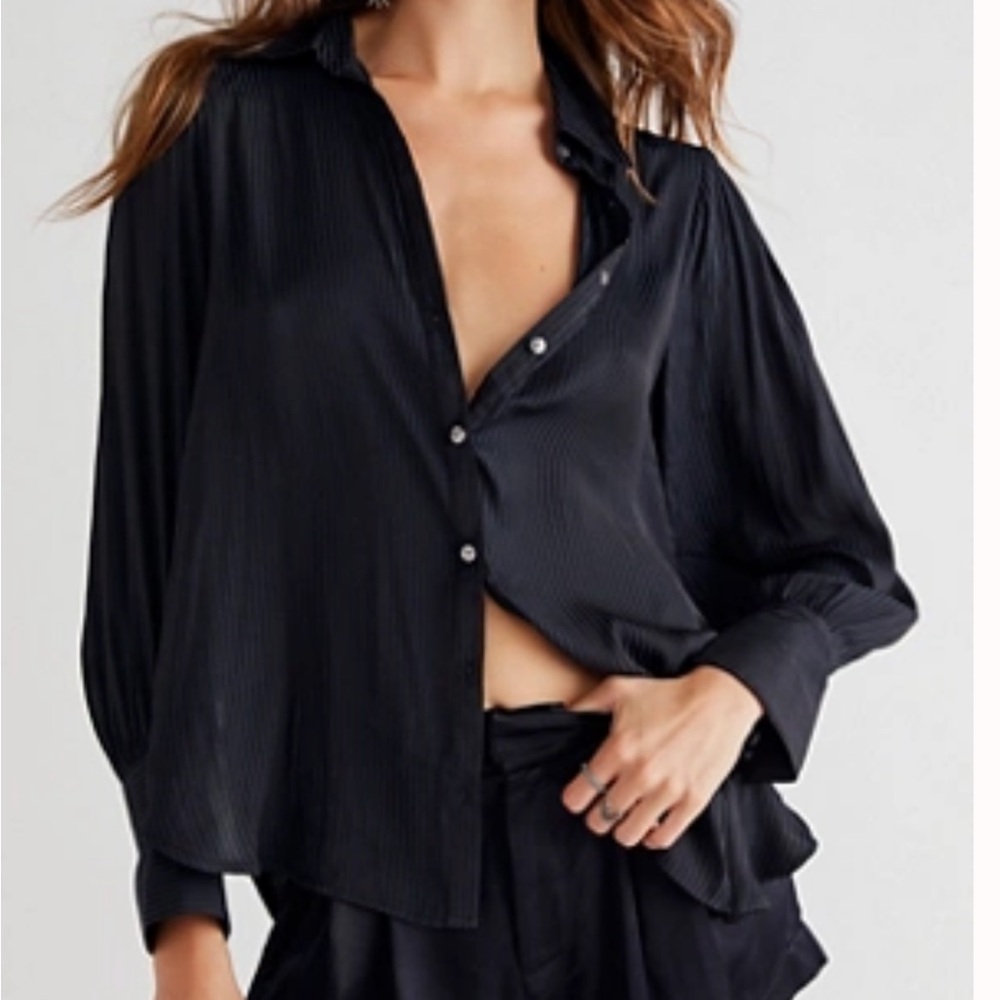 Free people button down